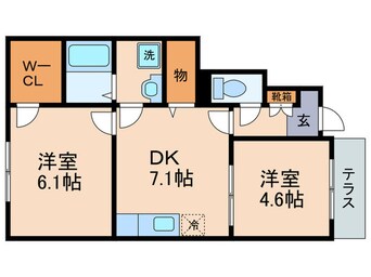 間取図 キャピタルハウス