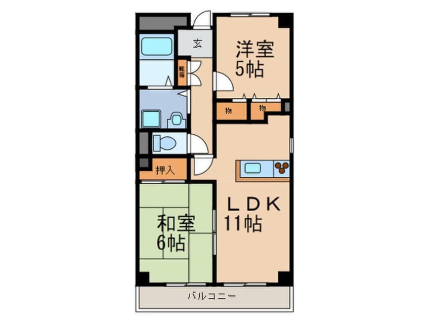 間取図 アマレットコート