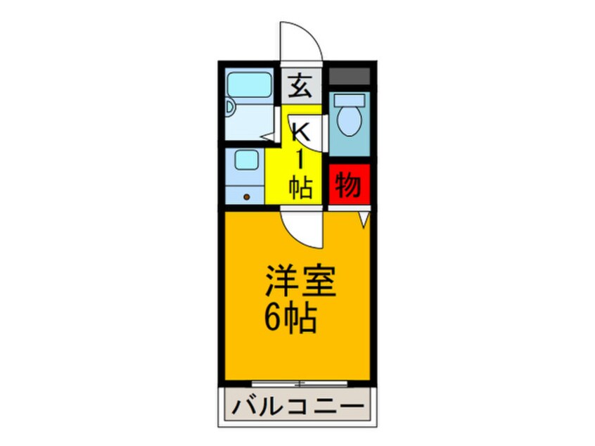 間取図 オ－ナ－ズマンション小路Ⅱ