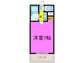 間取図 オ－ナ－ズマンション小路Ⅱ