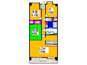 間取図 Ｋハーモニー和泉