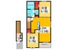 エアリィー・レジデンス 2LDKの間取り