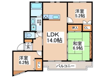 間取図 伽藍館