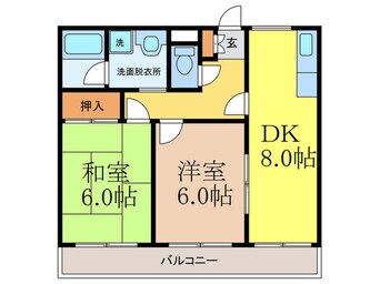 間取図 トーヨーハイツ