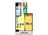 プラネシア星の子京都駅前西 1LDKの間取り