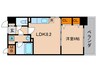 プラネシア星の子京都駅前西 1LDKの間取り