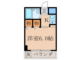 間取図 ア－バンハイツ桃山