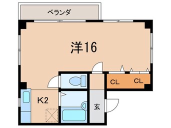 間取図 川辺ハイツ