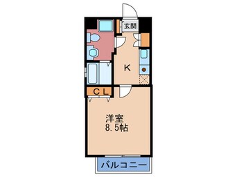 間取図 ラ・メゾンさくらⅡ
