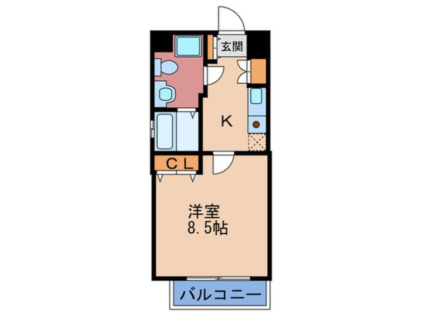 間取図 ラ・メゾンさくらⅡ
