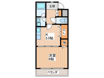 間取図 ユ－ベル１