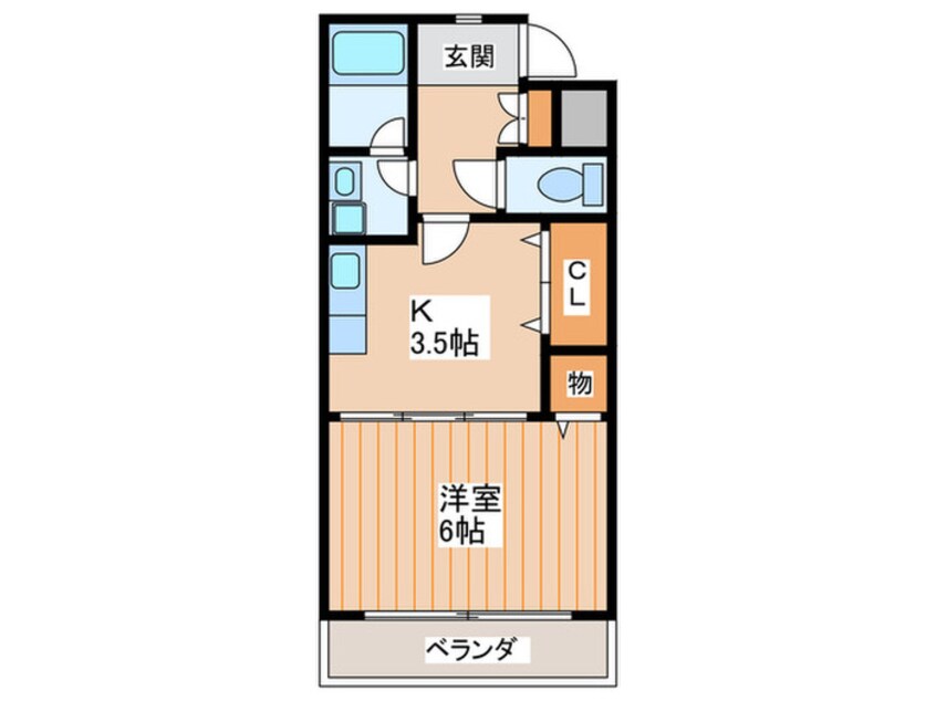 間取図 ユ－ベル１
