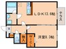 Ｃａｓａ横町 1LDKの間取り