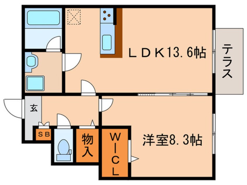 間取図 Ｃａｓａ横町