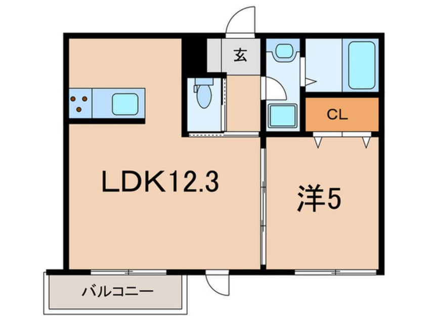 間取図 グレース西宮