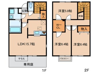 間取図 夢彩館ＤｉｖⅡ　Ｂ棟