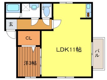 間取図 リバティーコート