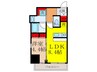 プレジオ永和EURO 1LDKの間取り
