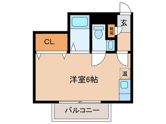 間取図 クリスタル大崎