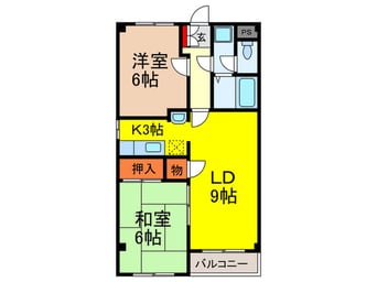 間取図 キャッスルマンション
