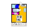 アベニールモズの間取図