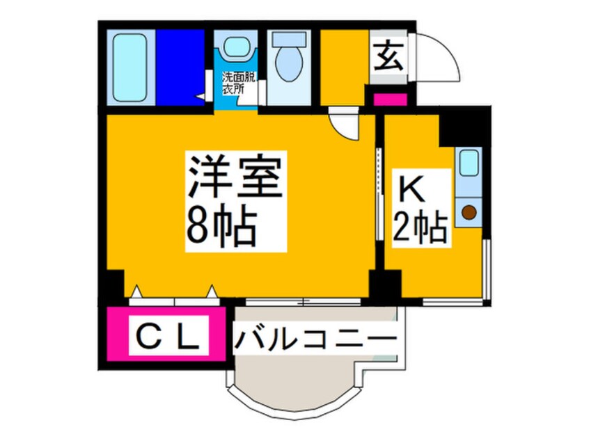 間取図 エルベ２７