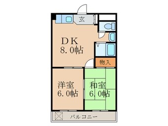 間取図 サンクレスト伏見