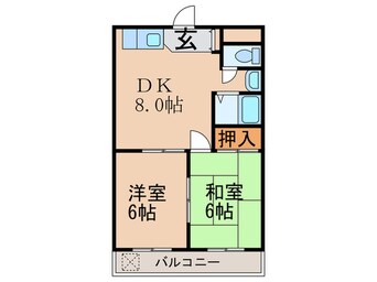 間取図 サンクレスト伏見