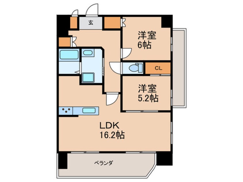 間取図 サクラリアヨシナガ