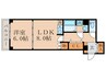 リーエム・ド墨染駅前 1LDKの間取り