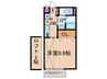 プラタ３ 1Kの間取り