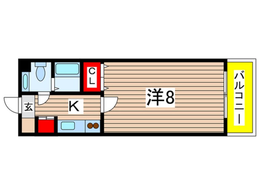 間取図 コ－タ－ス武庫之荘