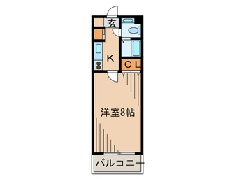 間取図 コ－タ－ス武庫之荘
