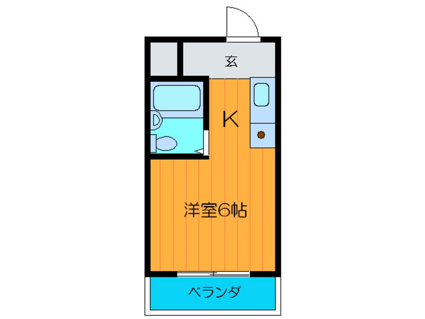 間取図 コムズスクエア日吉