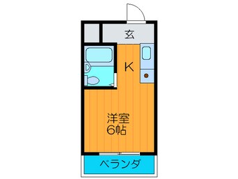 間取図 コムズスクエア日吉