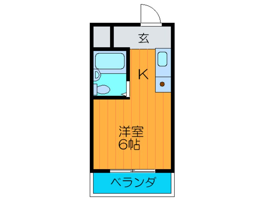 間取図 コムズスクエア日吉