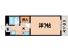 グリ－ンパレス衣笠 1Kの間取り