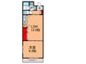ＶＩＬＬＡ　９０１ 1LDKの間取り