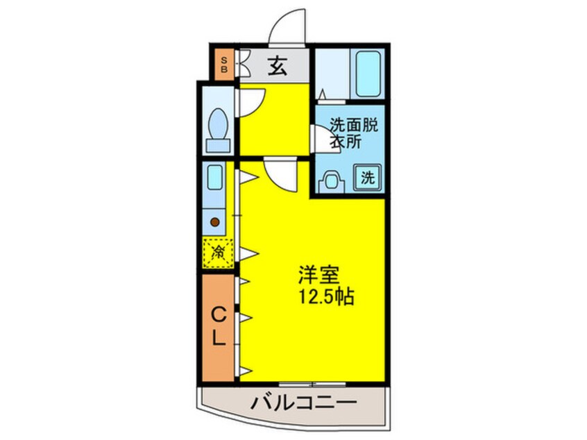 間取図 ＶＩＬＬＡ　９０１