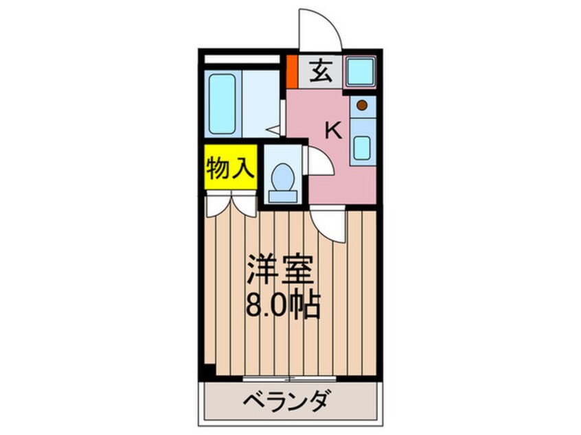 間取図 ヴィラいずみ