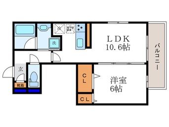 間取図 シェモワ　Ａ棟