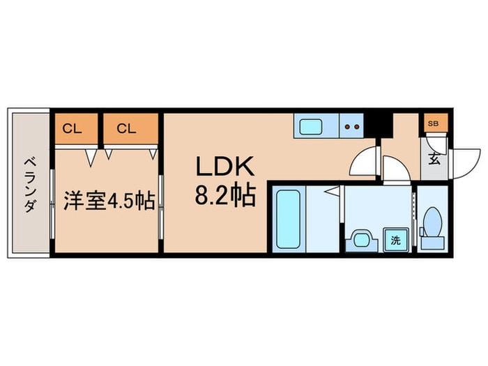 間取り図 ジーメゾン京田辺大住
