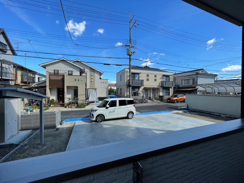 室内からの展望 ジーメゾン京田辺大住