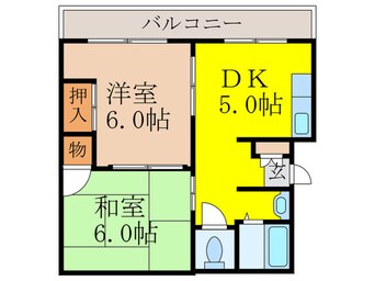 間取図 第１サンハイツ