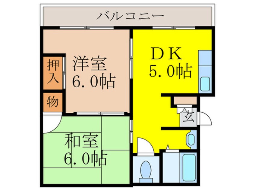 間取図 第１サンハイツ