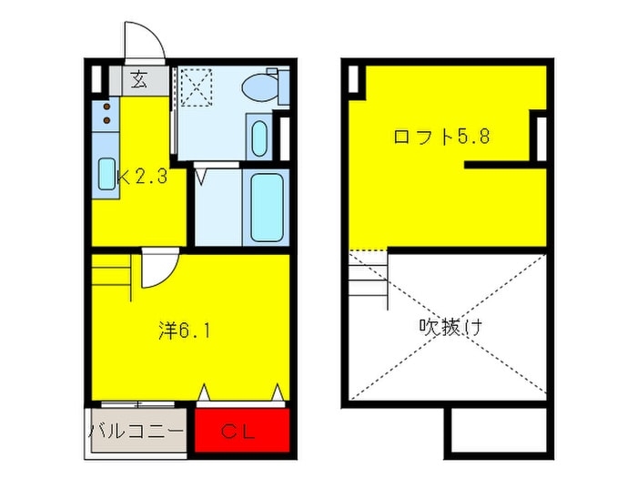 間取り図 ユニコカーサ