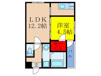 間取図 フジパレス上新庄東