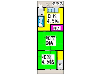 間取図 津守１丁目平屋