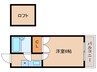 machgreen三室戸 1Kの間取り