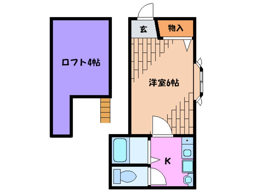 間取図 カ－ムヒル箕面